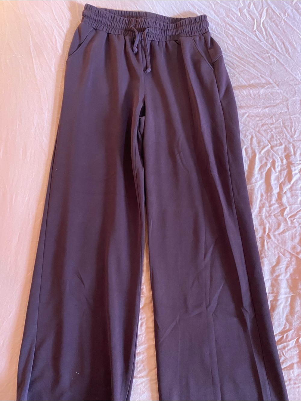 (MAROON) Maurices Wide-Leg Drawstring Pants